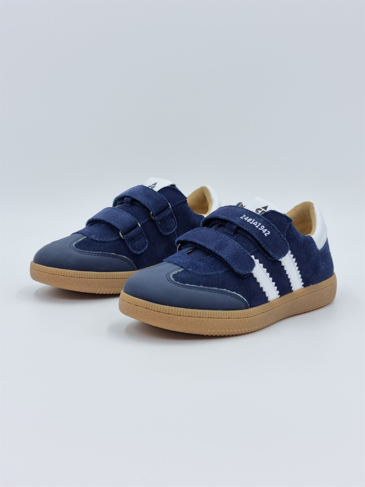 5881se cuir/nubuck bleu