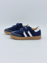 5881se cuir/nubuck bleu