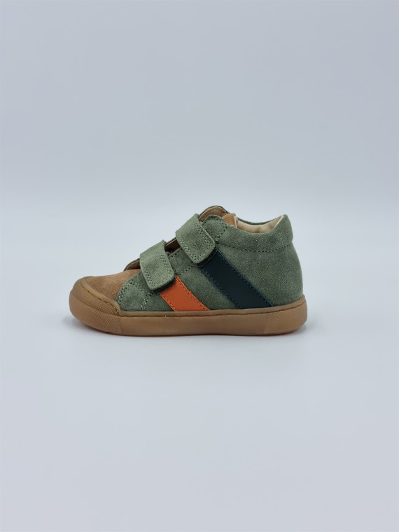 gazer vl suede/calf spazz. vert militaire