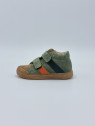 gazer vl suede/calf spazz. vert militaire