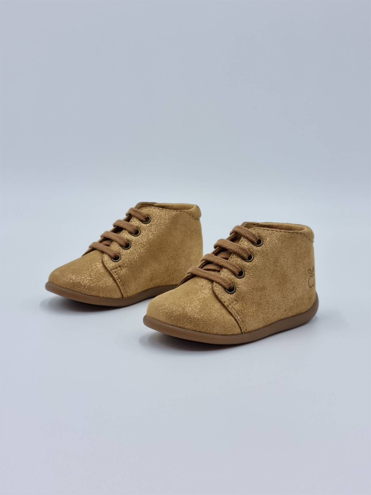 stand-up bottine velours devon caramel