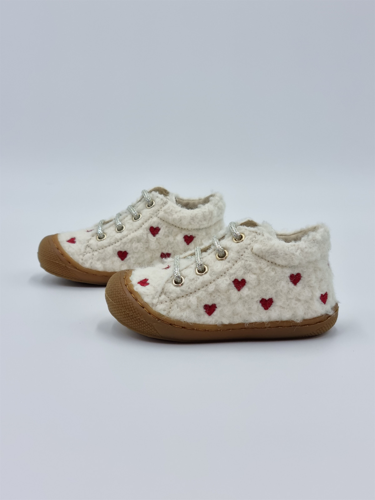 cocoon embrhearts fur curly blanc