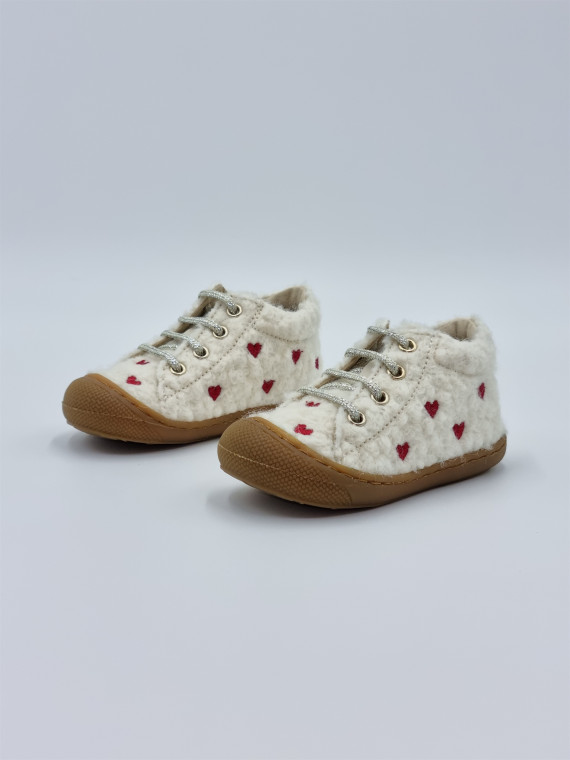 cocoon embrhearts fur curly blanc