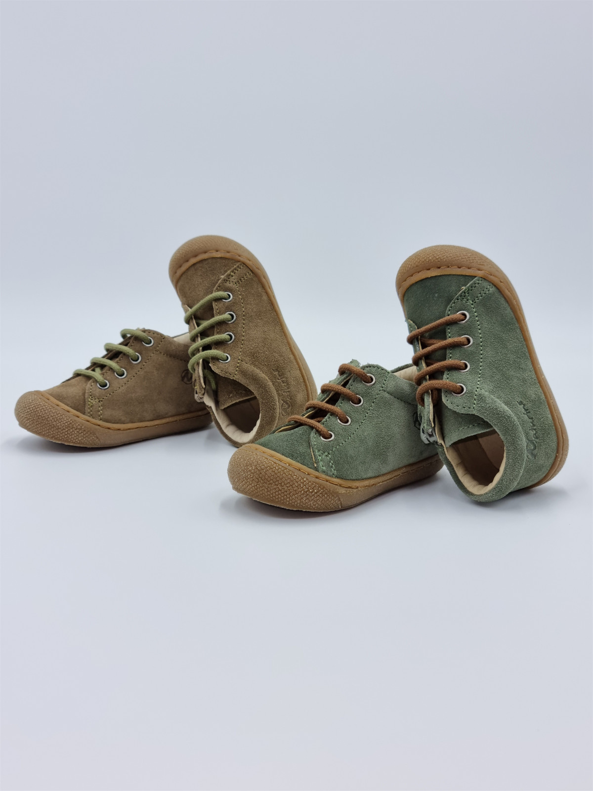 cocoon zip suede marron