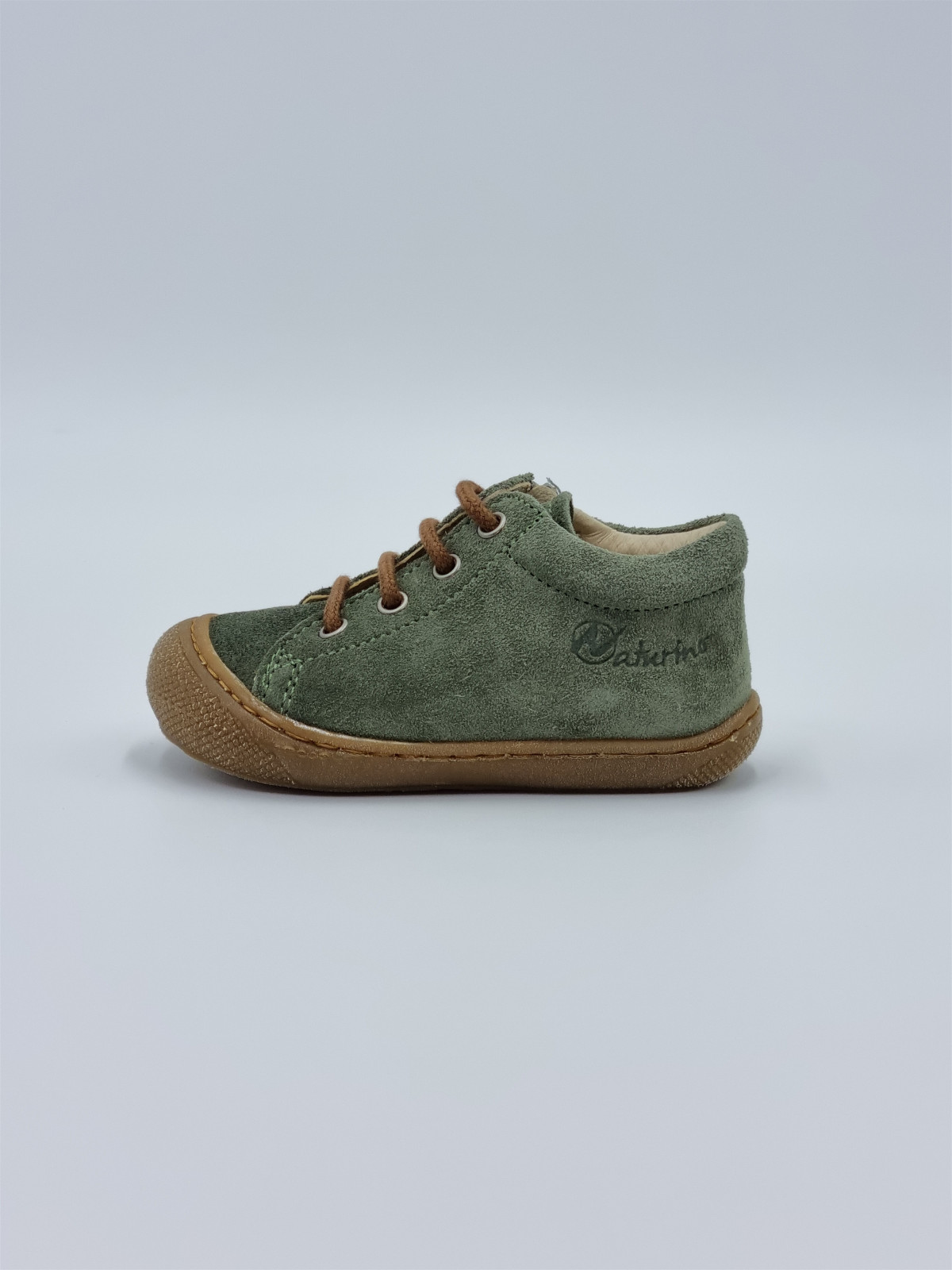 cocoon zip suede vert militaire