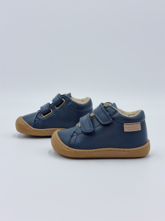 barefoot amur vl nappa spazz.lin.wool bleu
