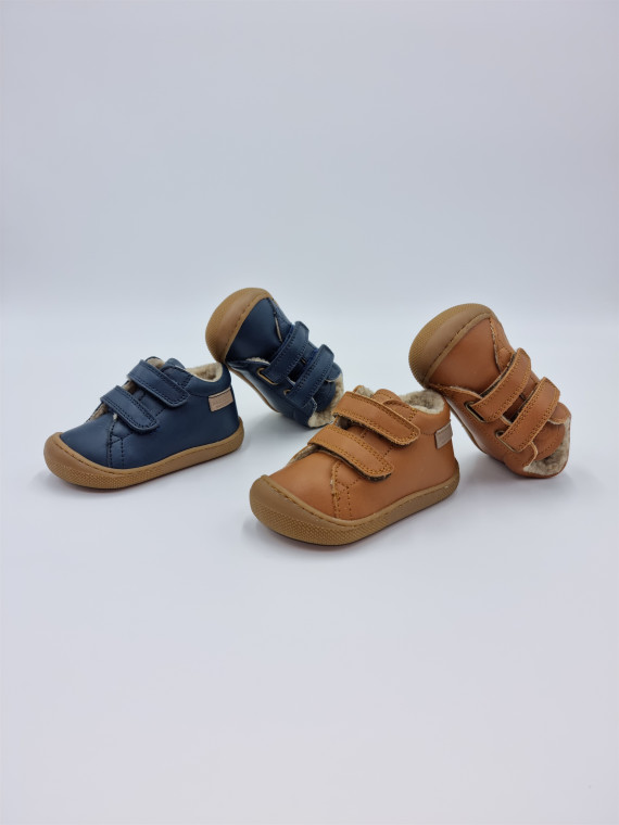 barefoot amur vl nappa spazz.lin.wool bleu