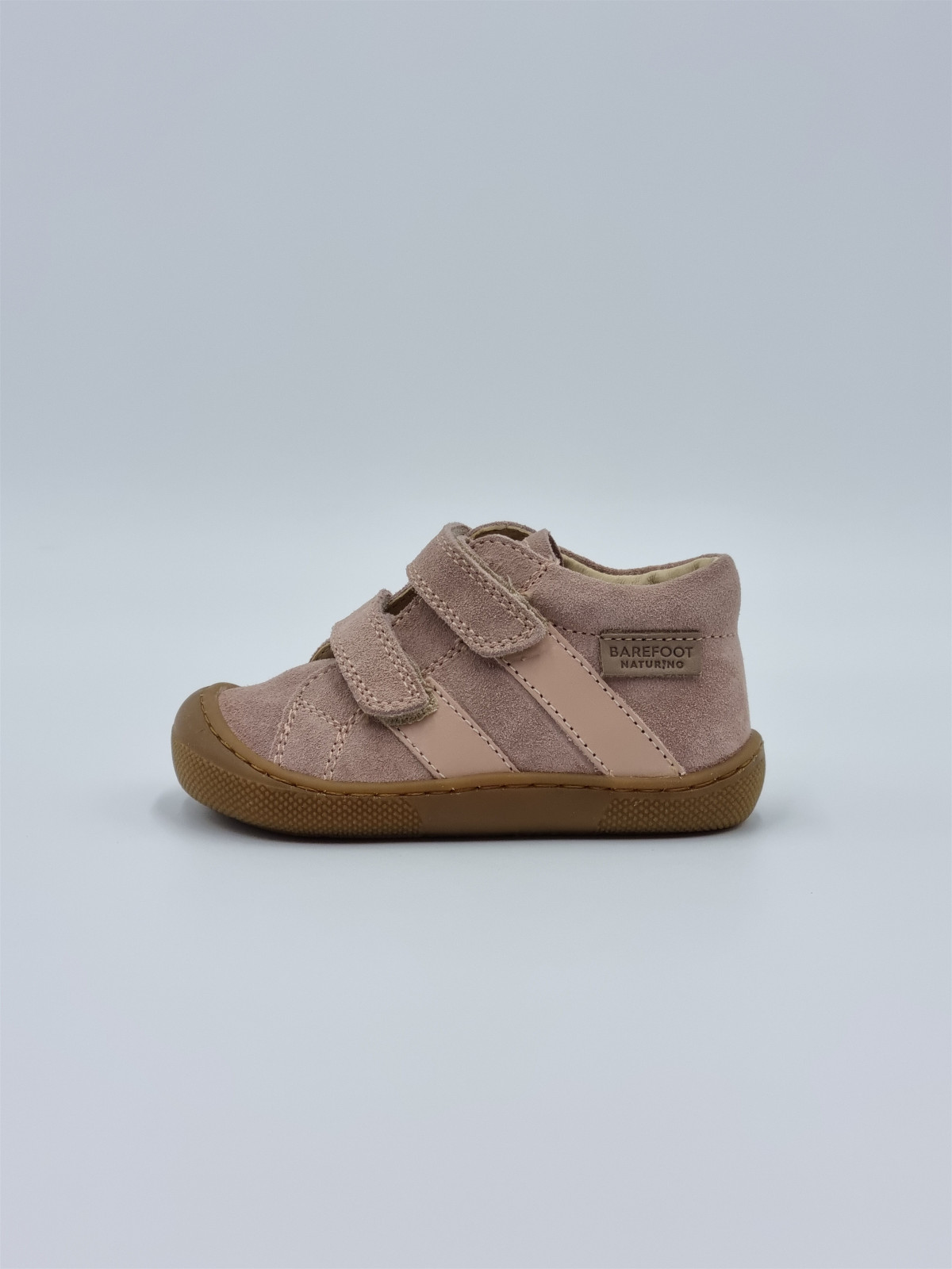 barefoot sabby vl suede/calf sole honey rose
