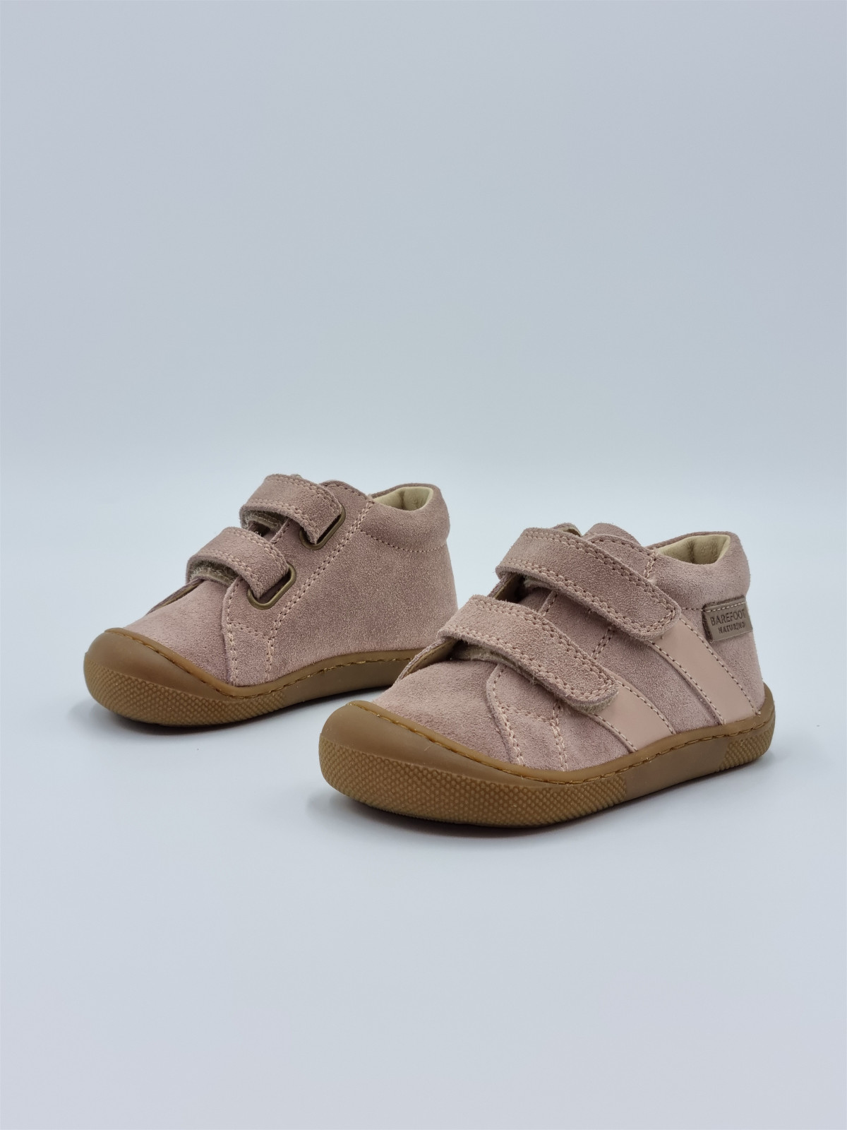 barefoot sabby vl suede/calf sole honey rose