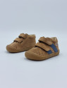 barefoot sabby vl suede/calf sole honey marron