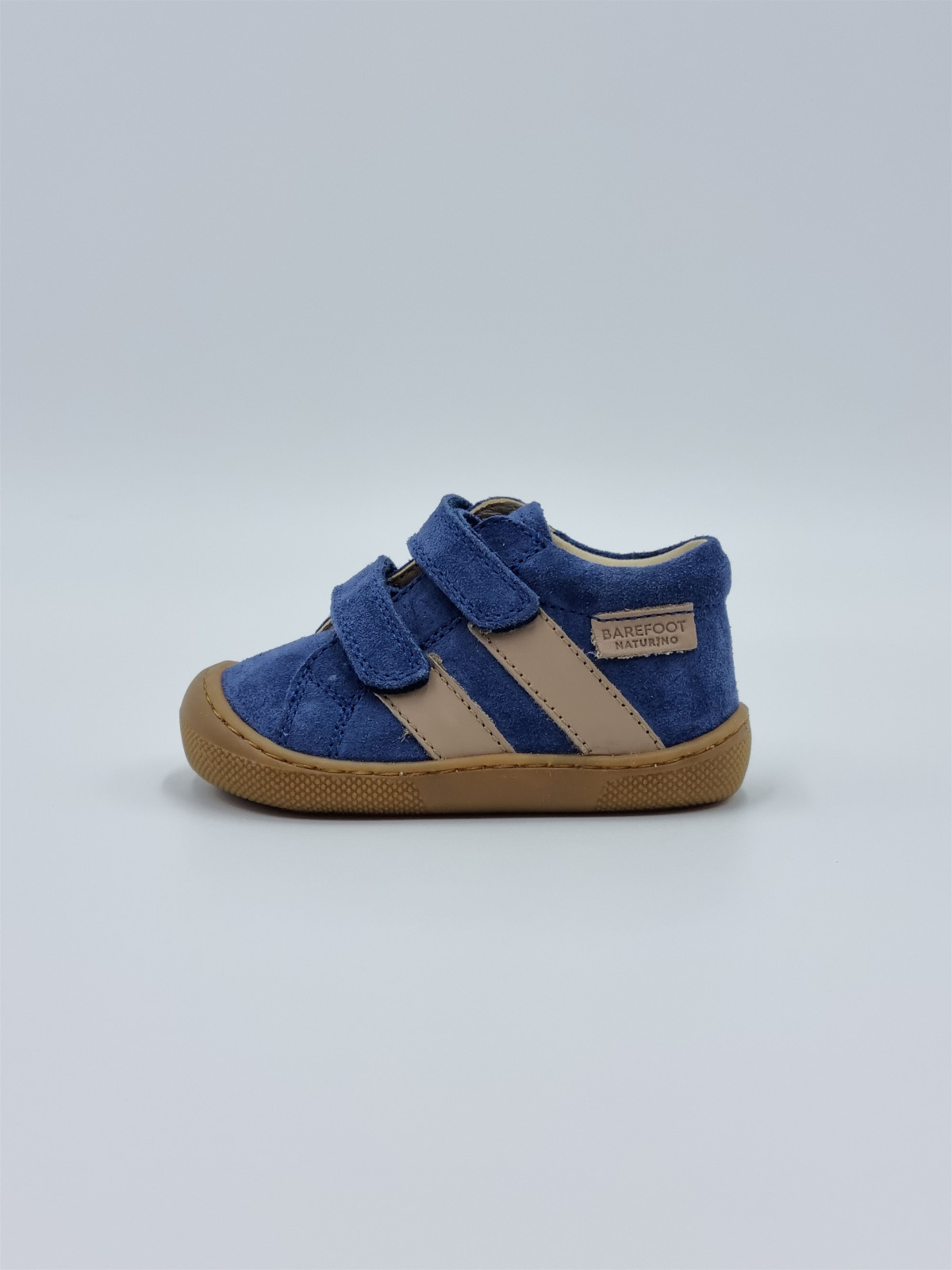 barefoot sabby vl suede/calf sole honey bleu