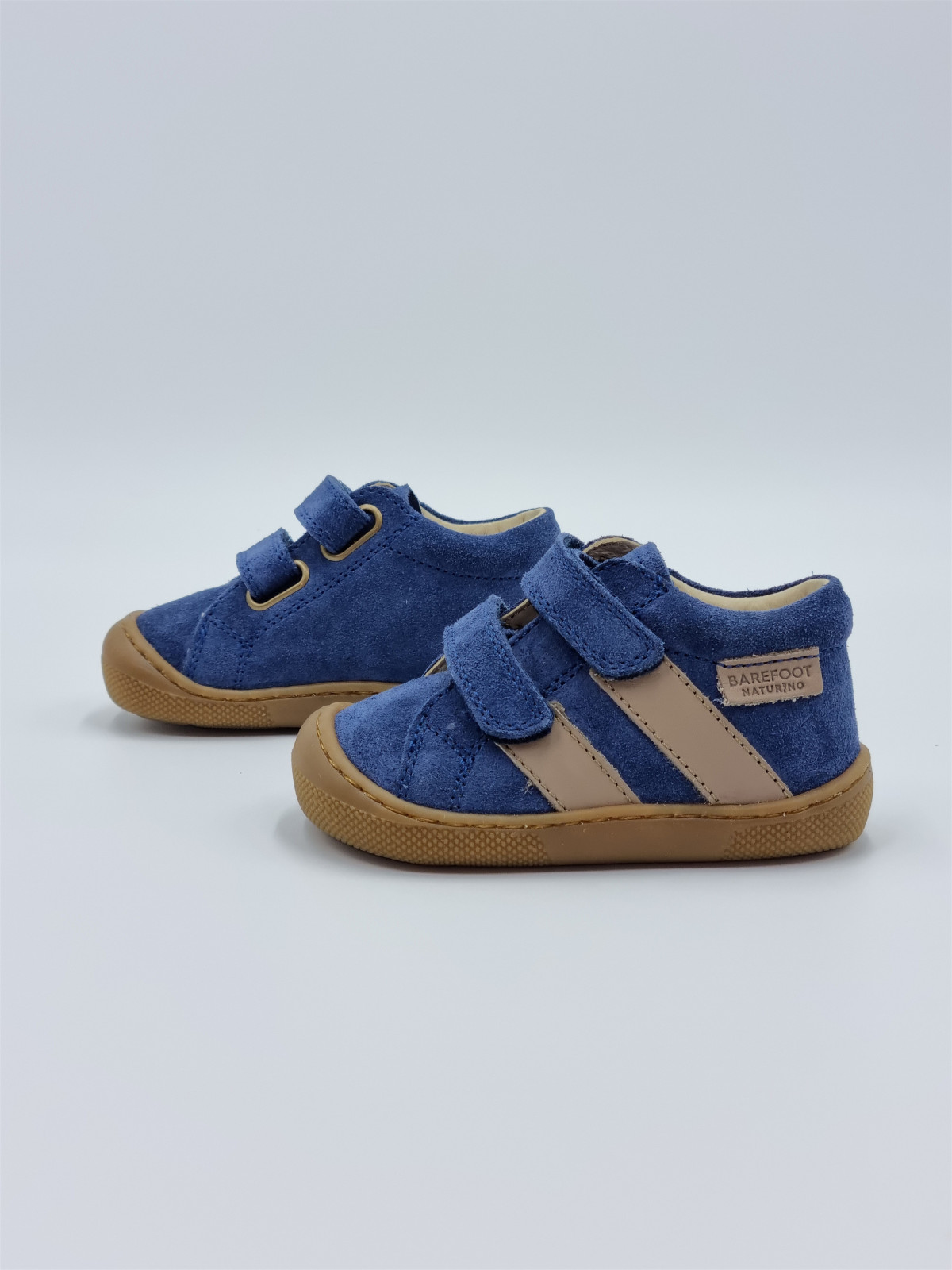 barefoot sabby vl suede/calf sole honey bleu