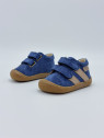 barefoot sabby vl suede/calf sole honey bleu