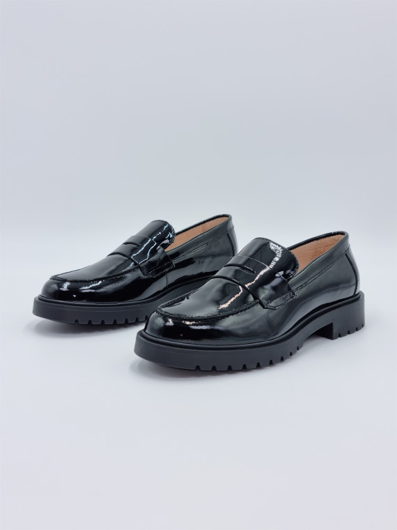 80011 vl cuir vernis noir