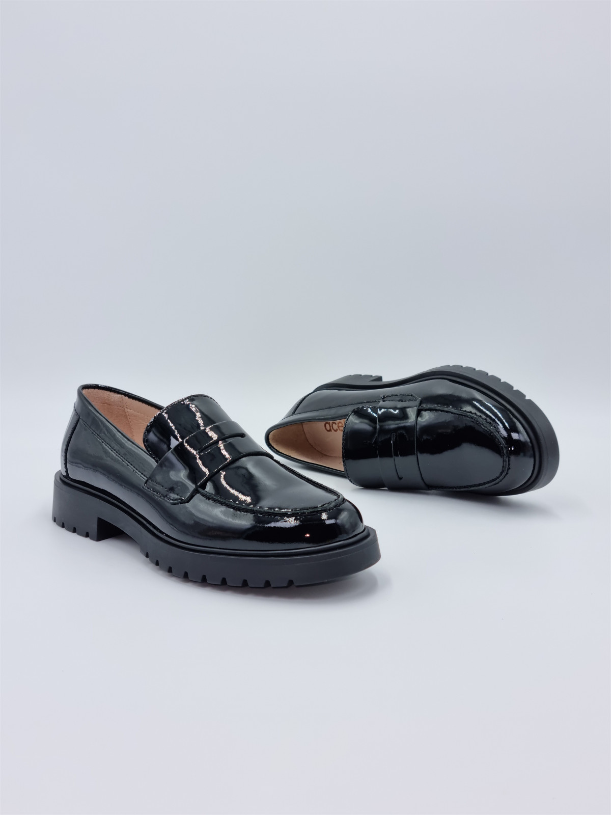 80011 vl cuir vernis noir