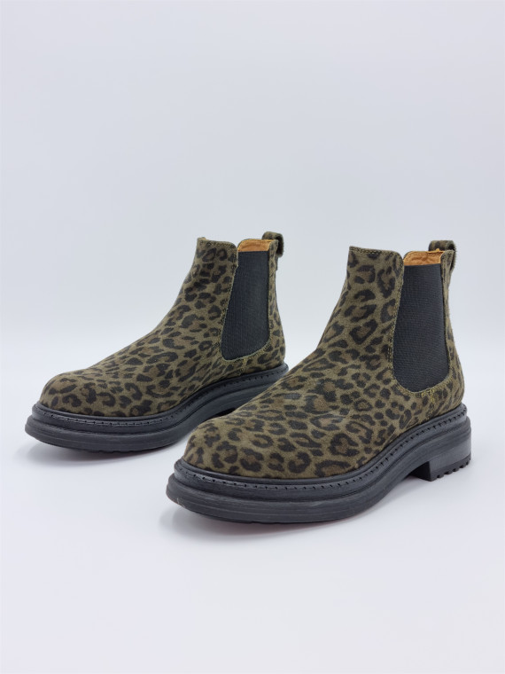 laki velours kaki leo