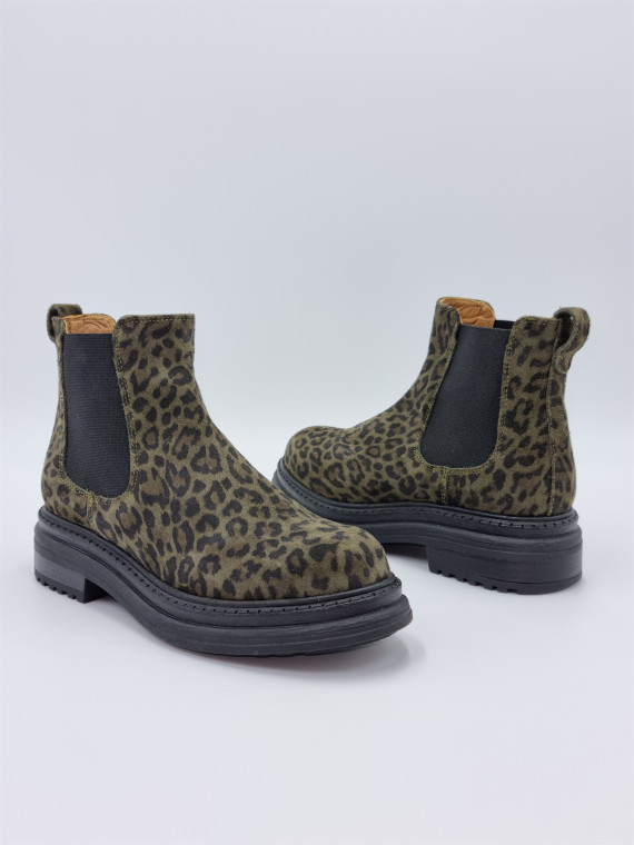 laki velours kaki leo