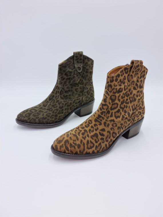 bulitt velours kaki leo