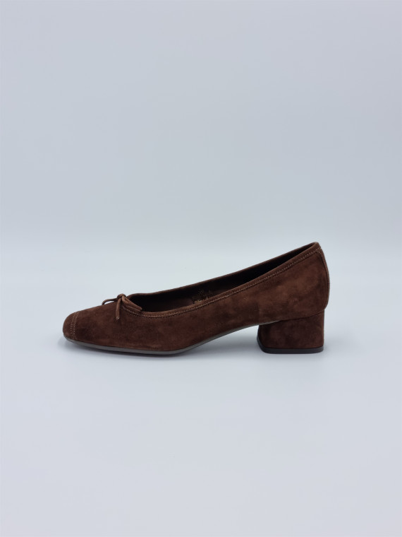 kyriel cuir velours cacao