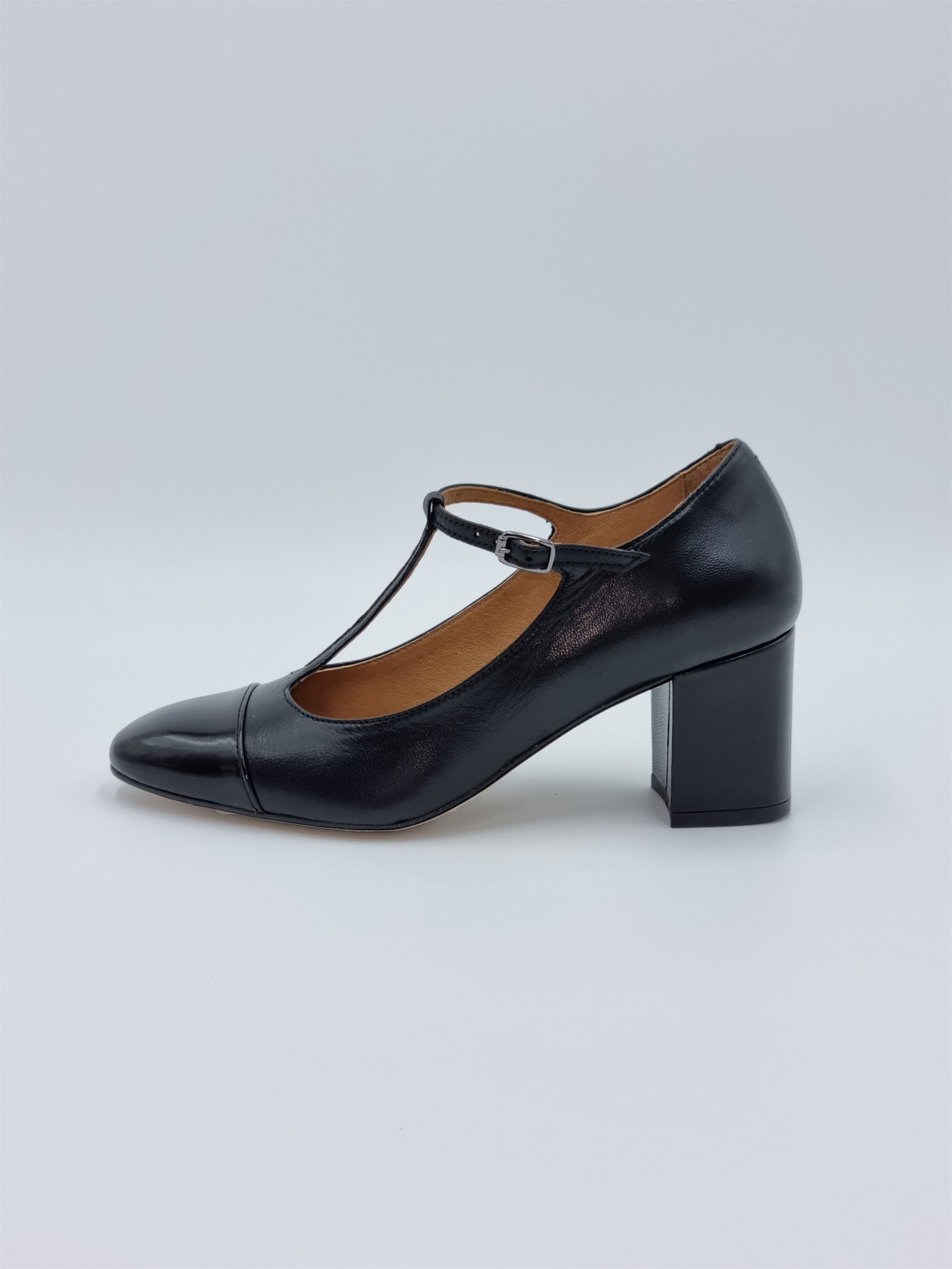 blossom cuir/vernis Noir