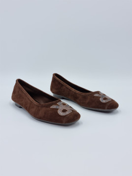 hopa cuir velours python cacao
