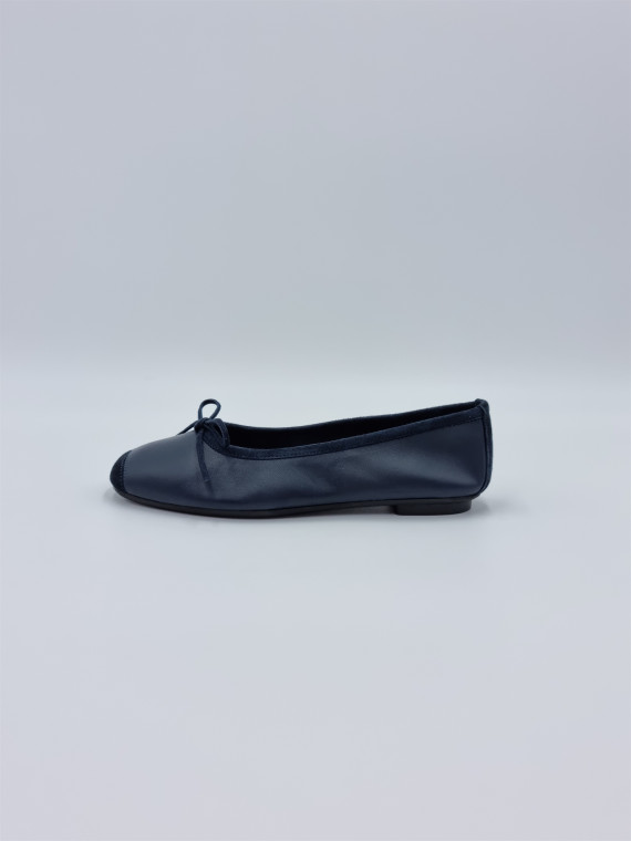harmony. cuir/cuir velours marine