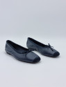 harmony. cuir/cuir velours marine