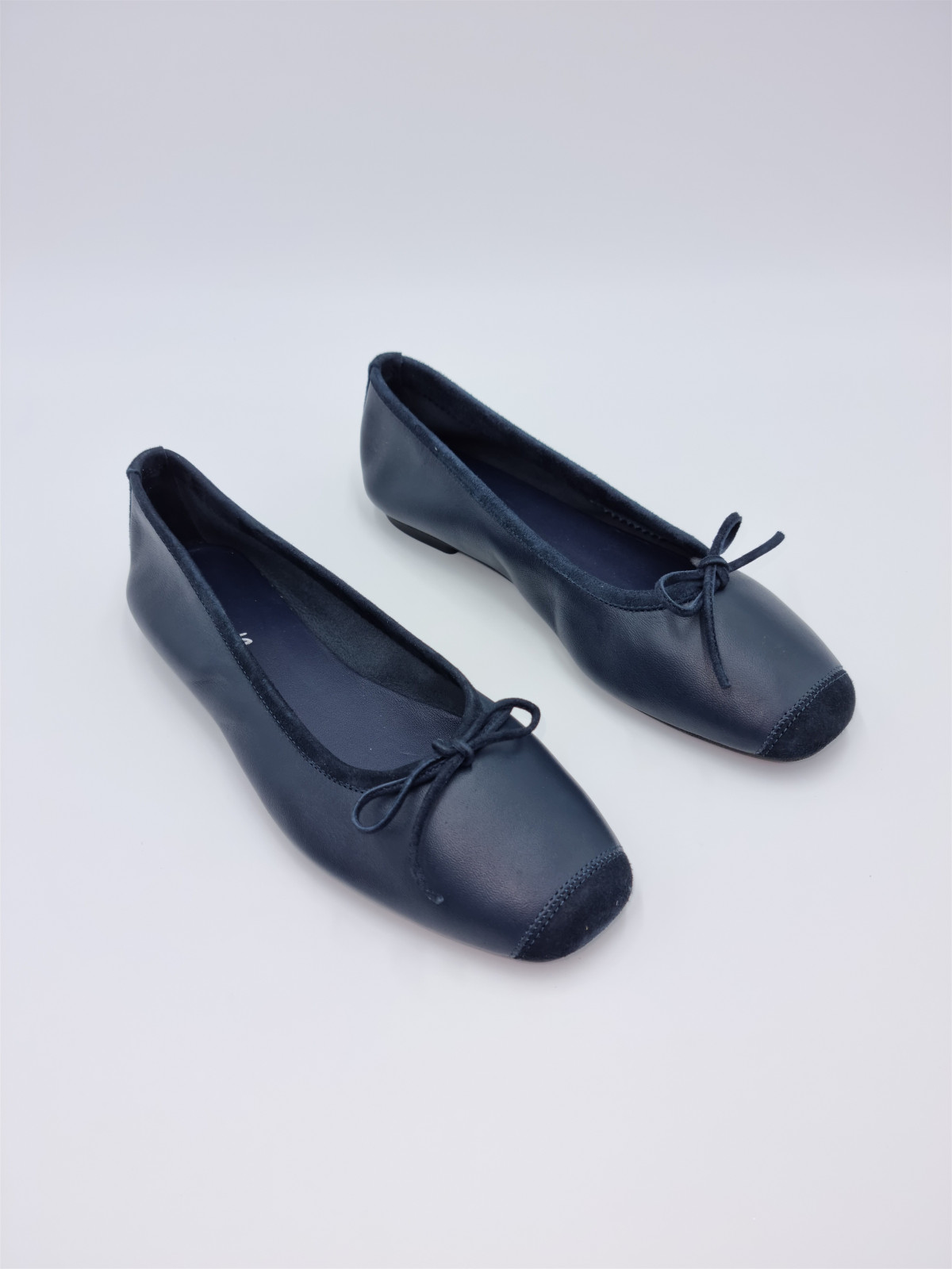 harmony. cuir/cuir velours marine