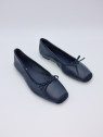 harmony. cuir/cuir velours marine