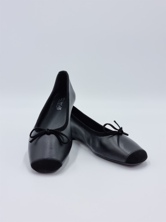 harmony. cuir/cuir velours noir