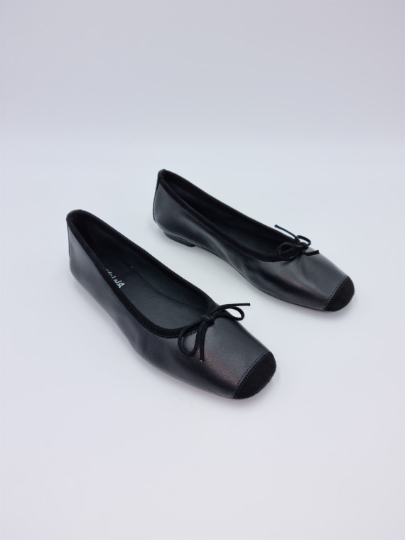harmony. cuir/cuir velours noir