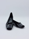 harmony. vernis/cuir velours noir