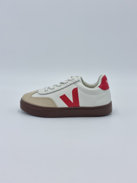 volley cuir/textile white_pekin_bark