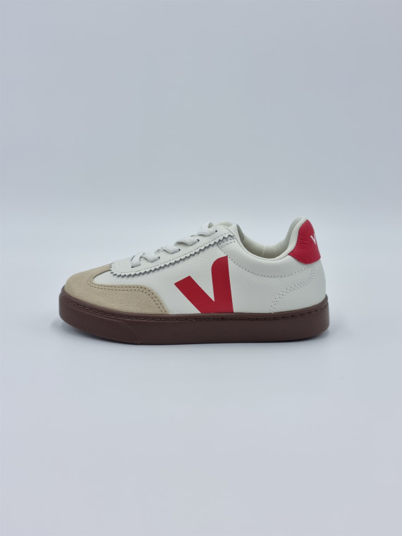 volley cuir/textile white_pekin_bark