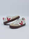 volley cuir/textile white_pekin_bark