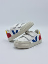 v-12 velcros cuir white_multico-pepper