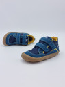 barefoot kesy high w suede/fabric lin.spina bleu ciel