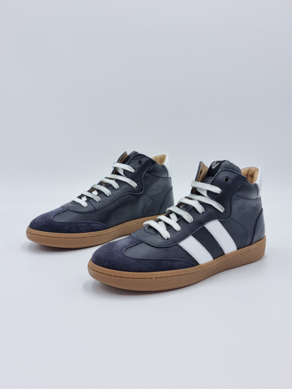 25357 lace velours marine