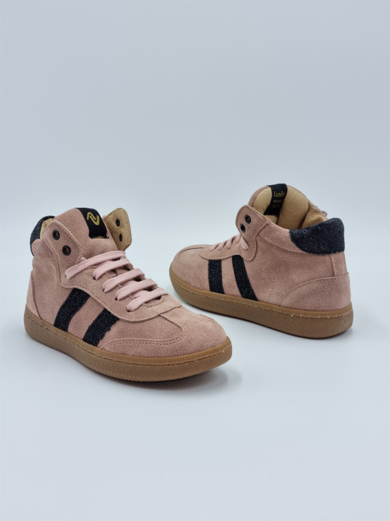 25357 zip velours rose