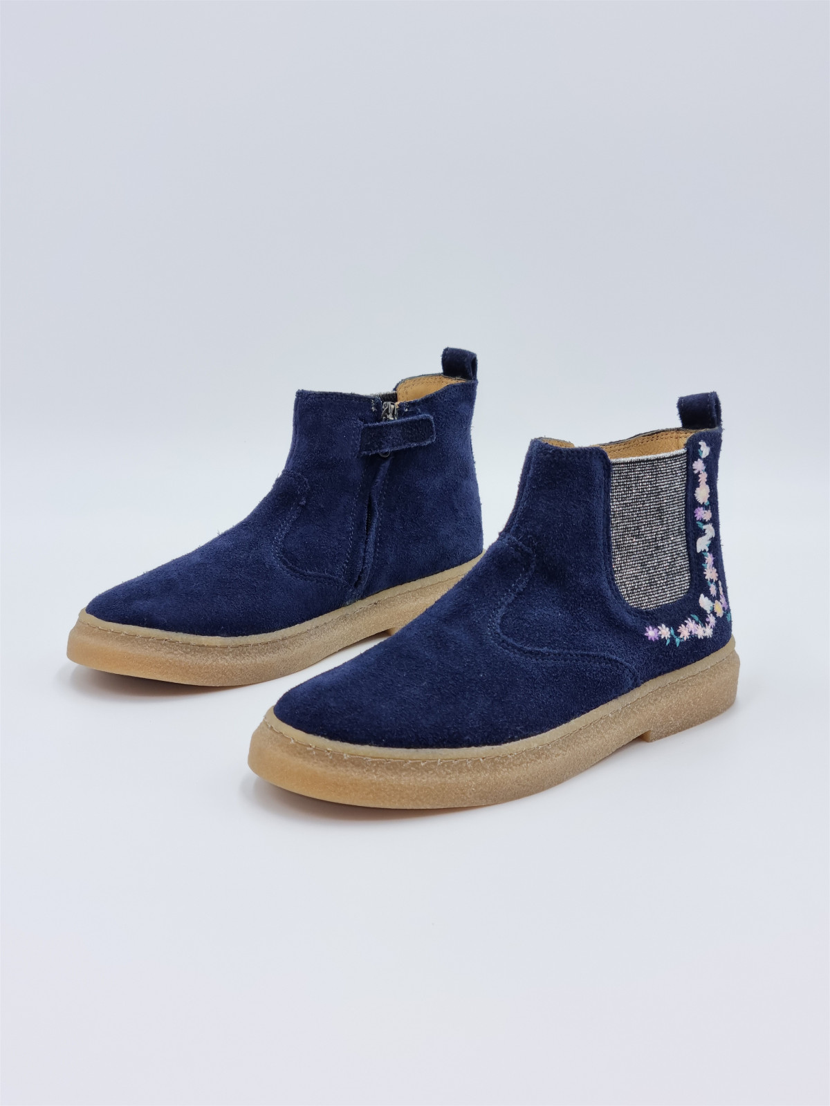 trix jod zip brod velours navy