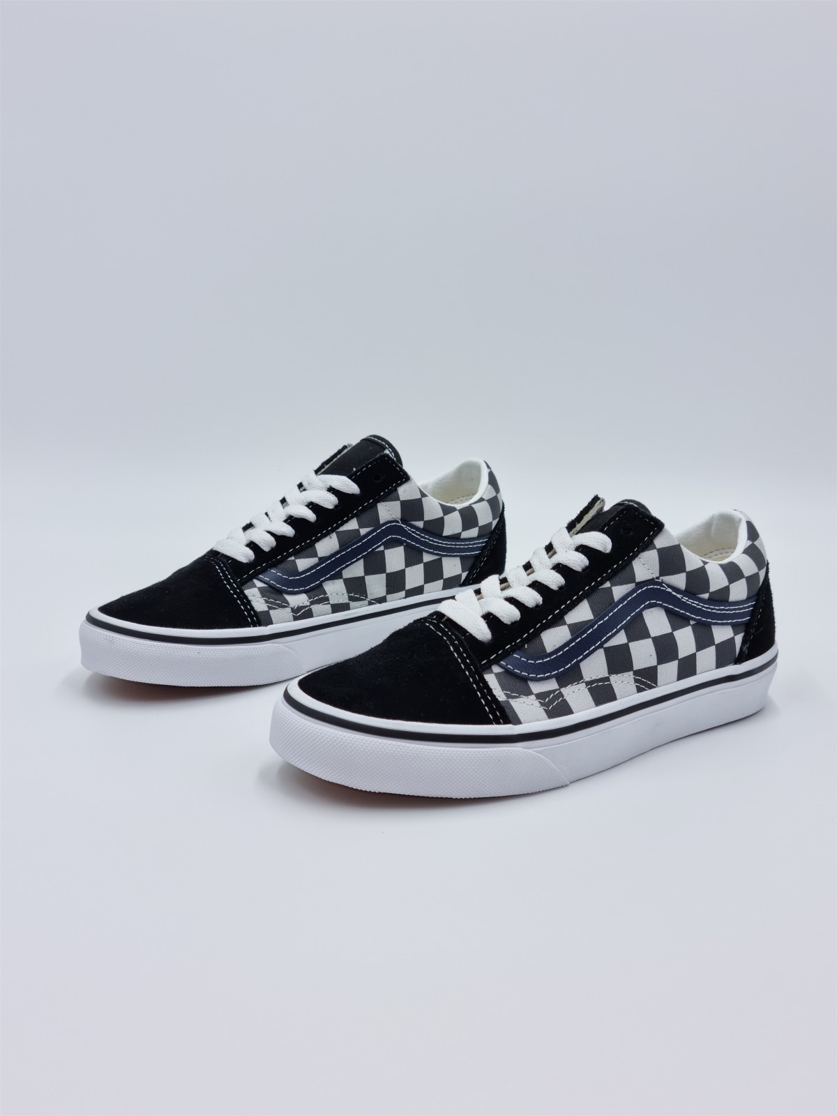 old skool. nubuck/textile bleu