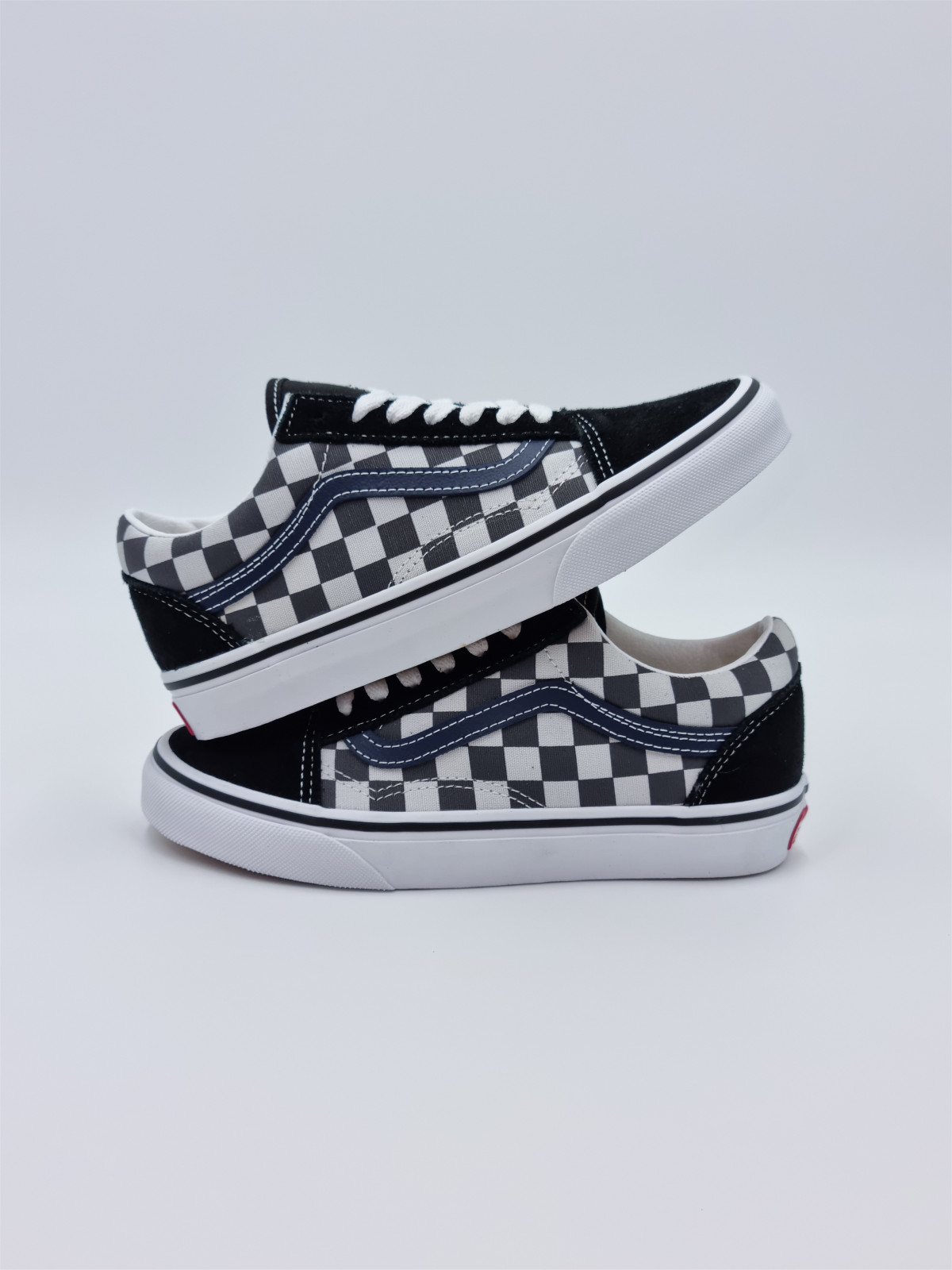 old skool. nubuck/textile bleu