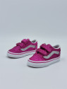 old skool v. nubuck/textile raspberry rose