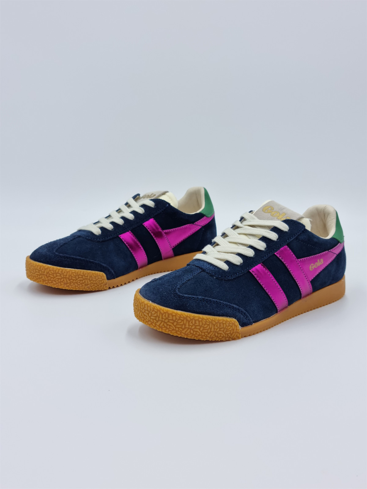 elan glitz cuir navy/fuschia