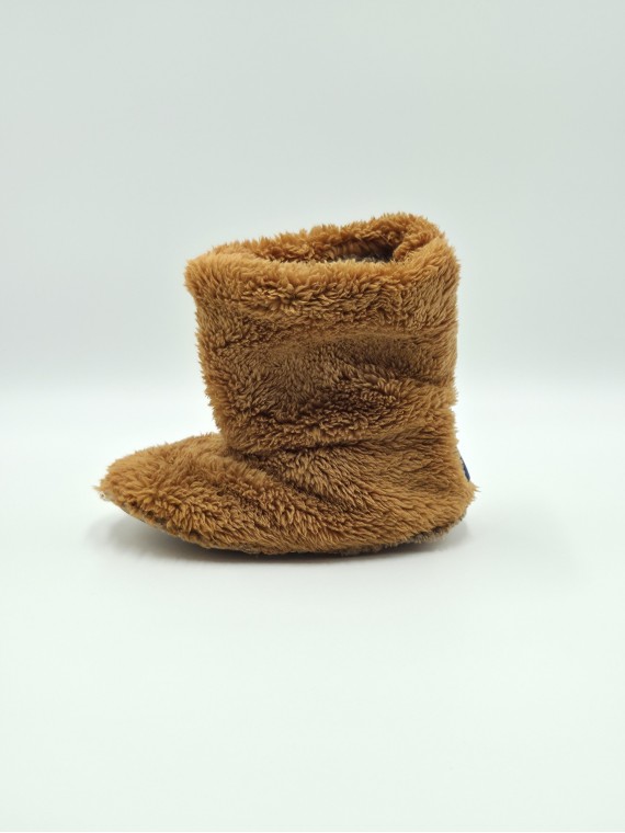 cozy textile marron