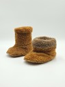 cozy textile marron