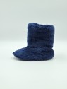 cozy textile bleu