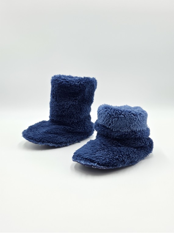 cozy textile bleu