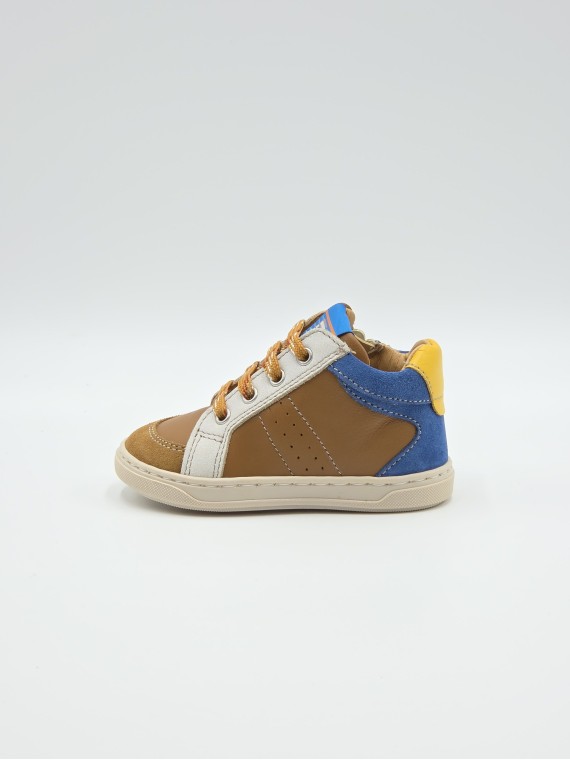 7037 cuir cuir/bleu
