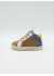 7037 cuir cuir/bleu